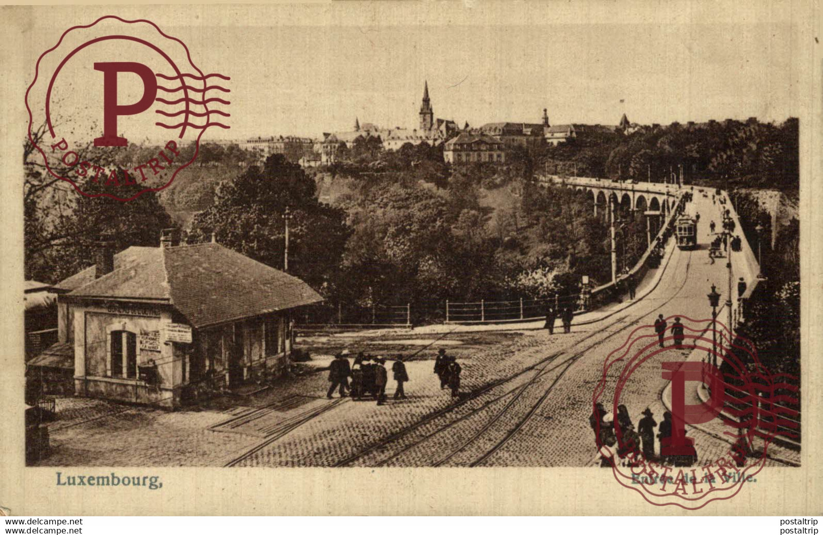 LUXEMBOURG ENTREE DE LA VILLE  LUXEMBURG LUXEMBURGO