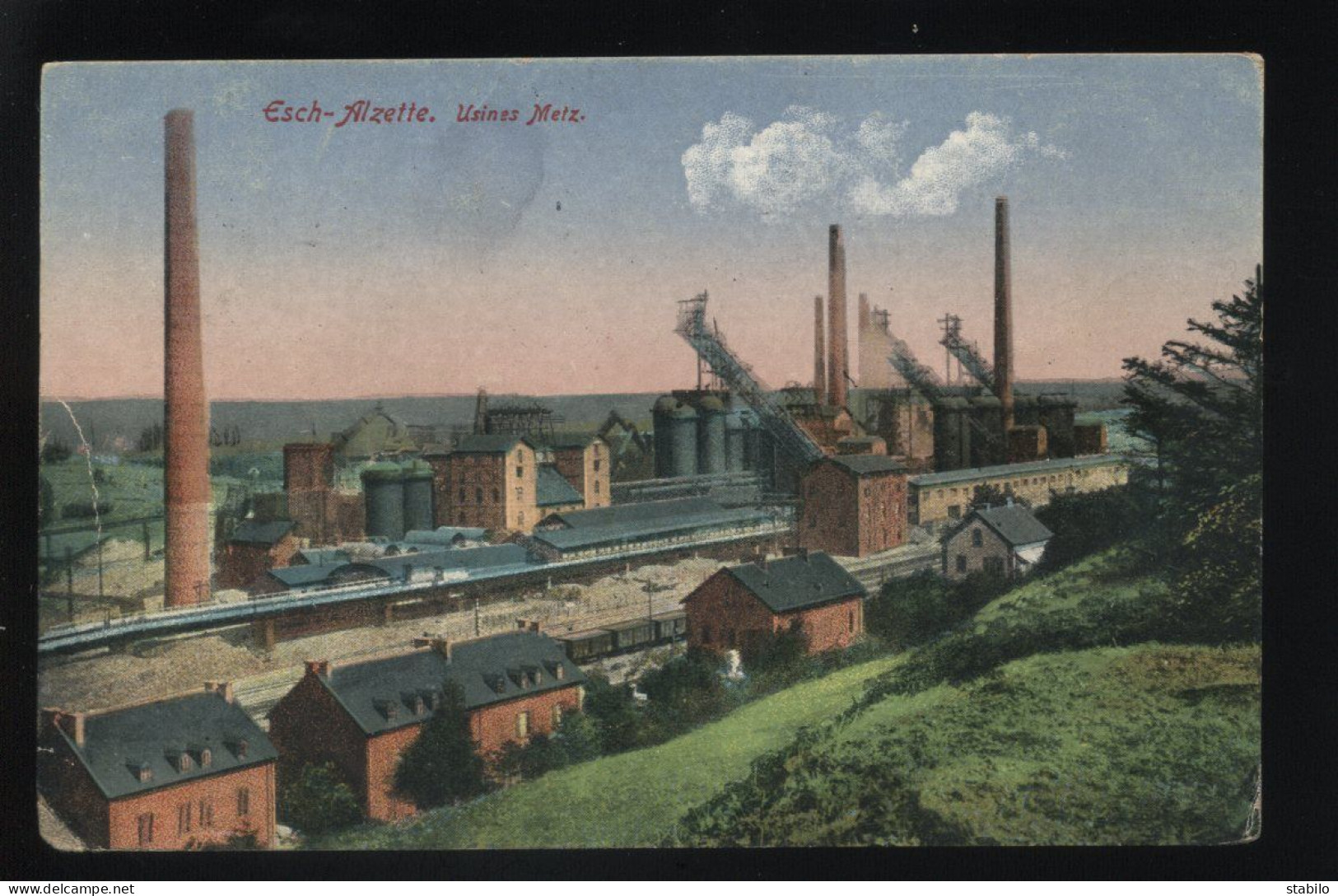 LUXEMBOURG - ESCH-ALZETTE - USINES METZ