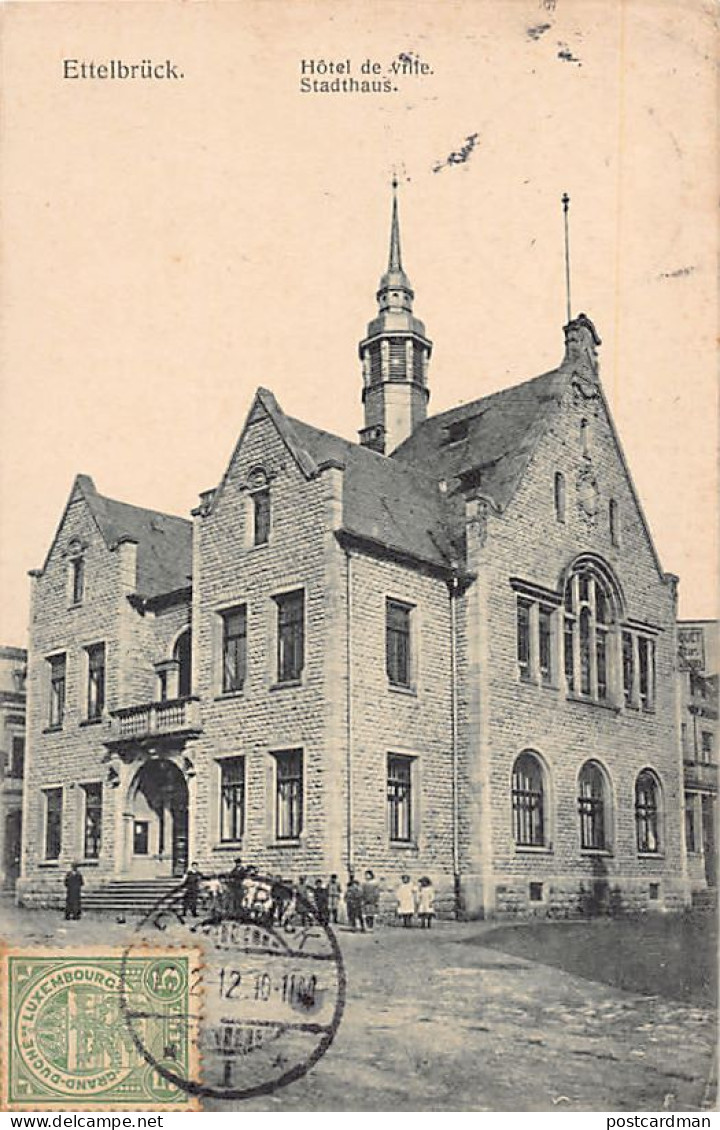 Luxembourg - ETTELBRÜCK - Hôtel de ville - Ed. Henri Steinhäuser_Bartz
