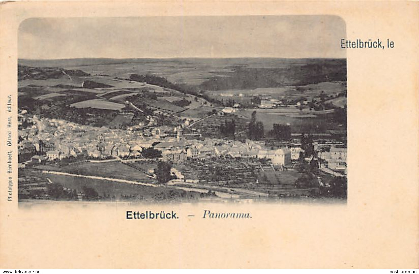 Luxembourg - ETTELBRÜCK - Panorama - Ed. Charles Bernhoeft - Gérard Her
