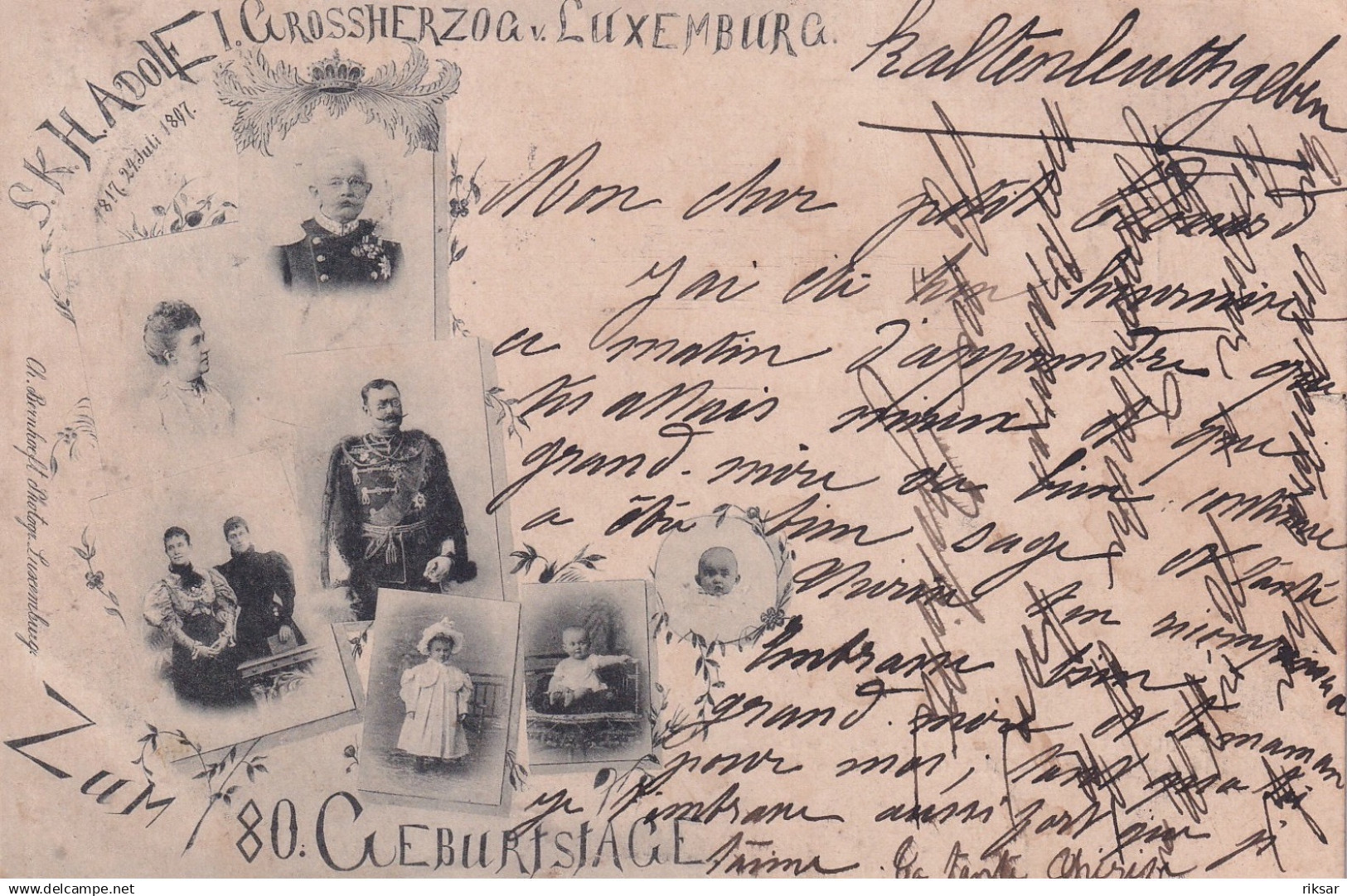 LUXEMBOURG(FAMILLE ROYALE)