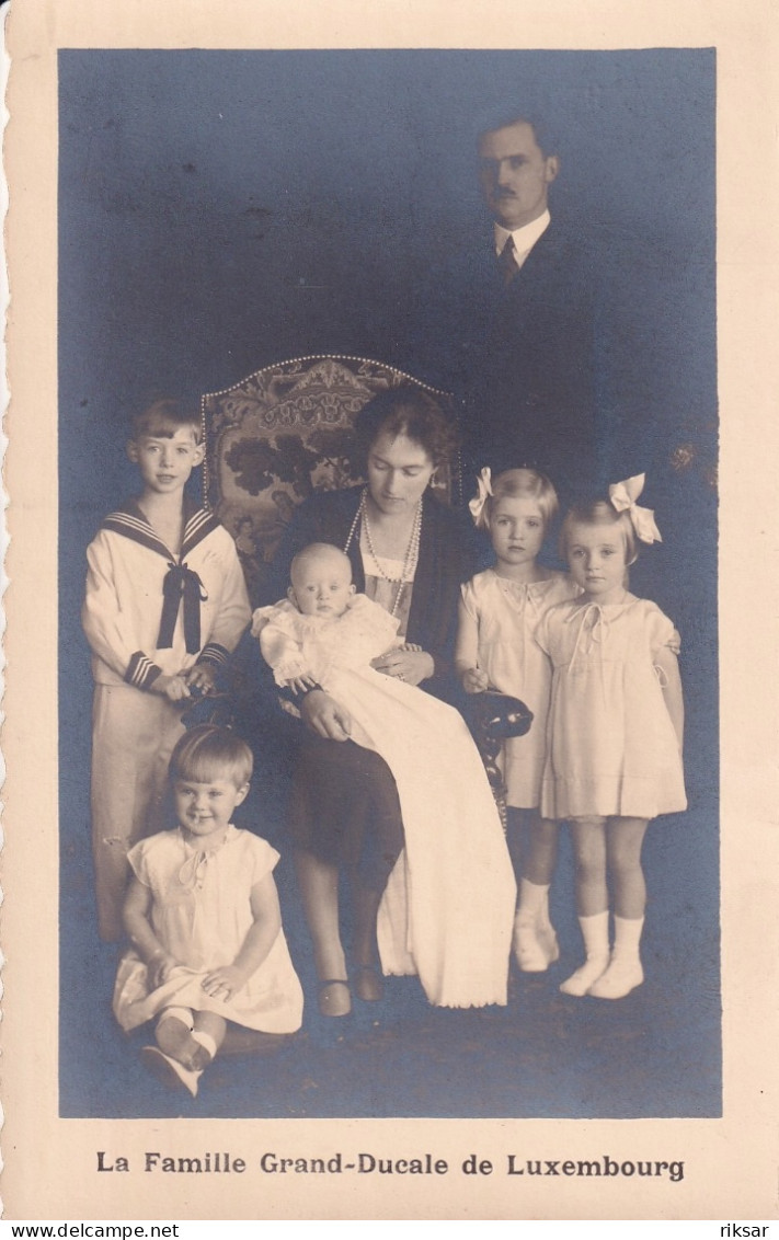 LUXEMBOURG(FAMILLE ROYALE)