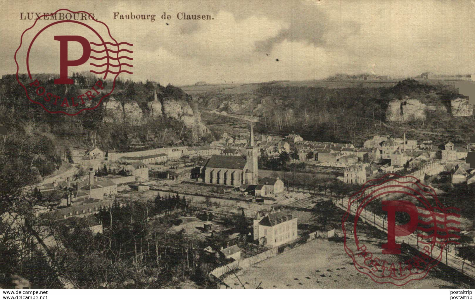 LUXEMBOURG  FAUBOURG DE CLAUSEN  LUXEMBURG LUXEMBURGO LUXEMBOURG