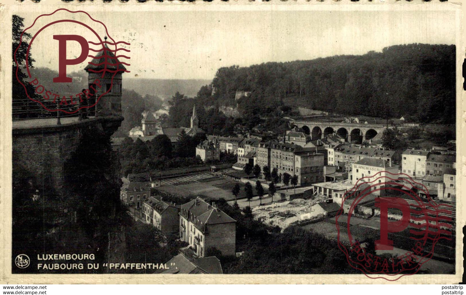 LUXEMBOURG, FAUBOURG DU PFAFFENTHAL.  LUXEMBURG LUXEMBURGO