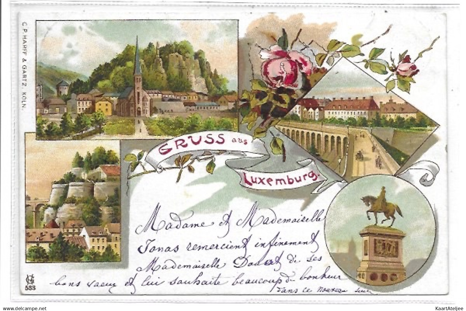 Luxembourg - Gruss aus Luxemburg.....