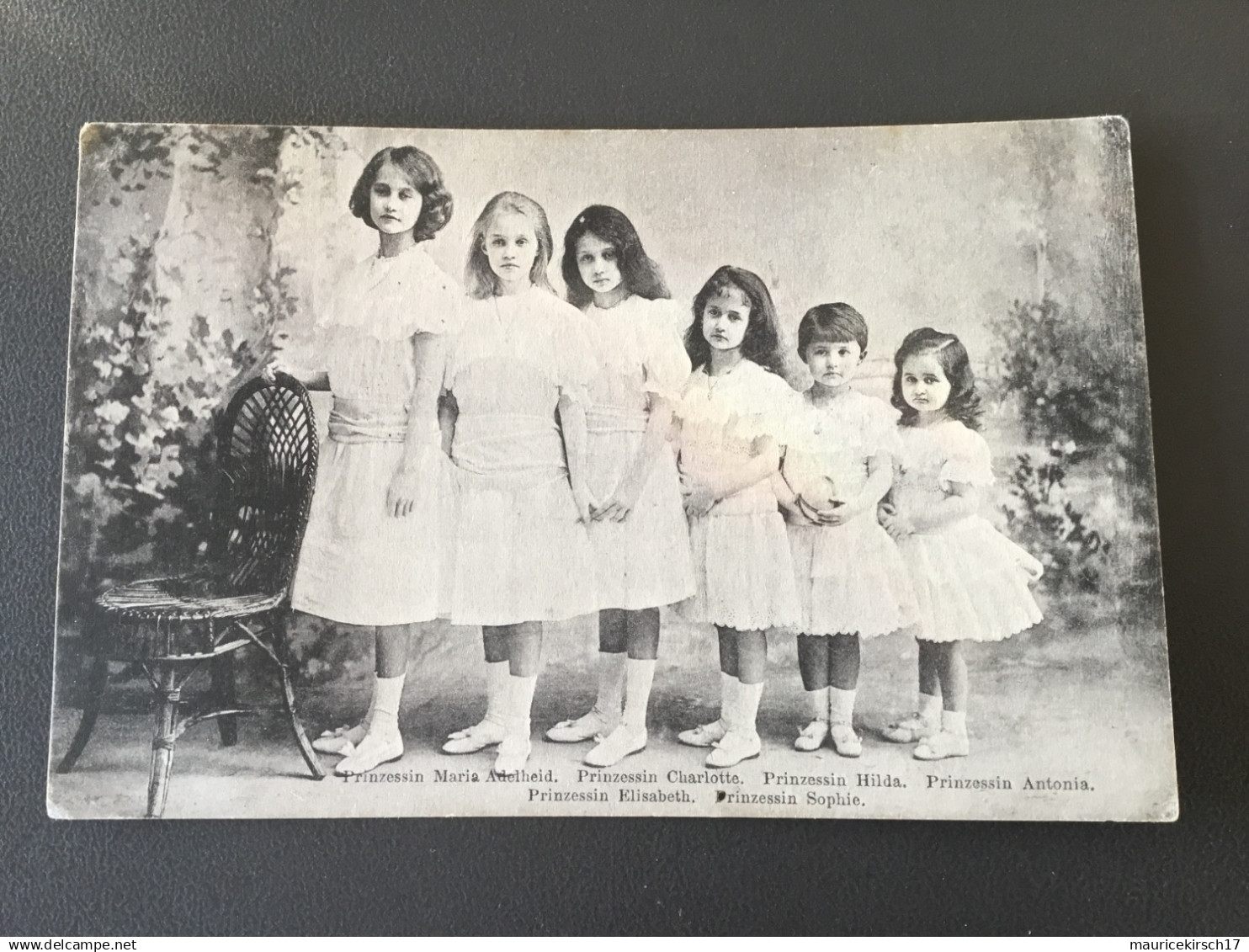 Luxembourg la famille grand ducale princesses bernhoeft 1911