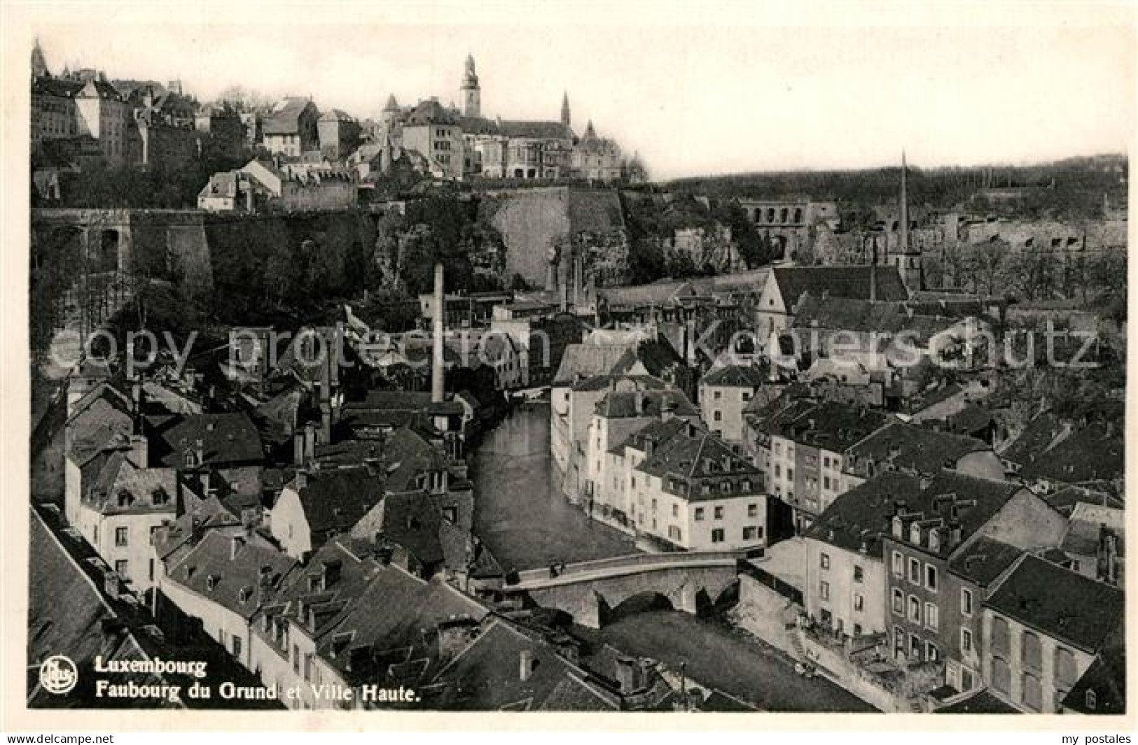 Luxembourg Luxembourg Faubourg du Grund et Ville Haute