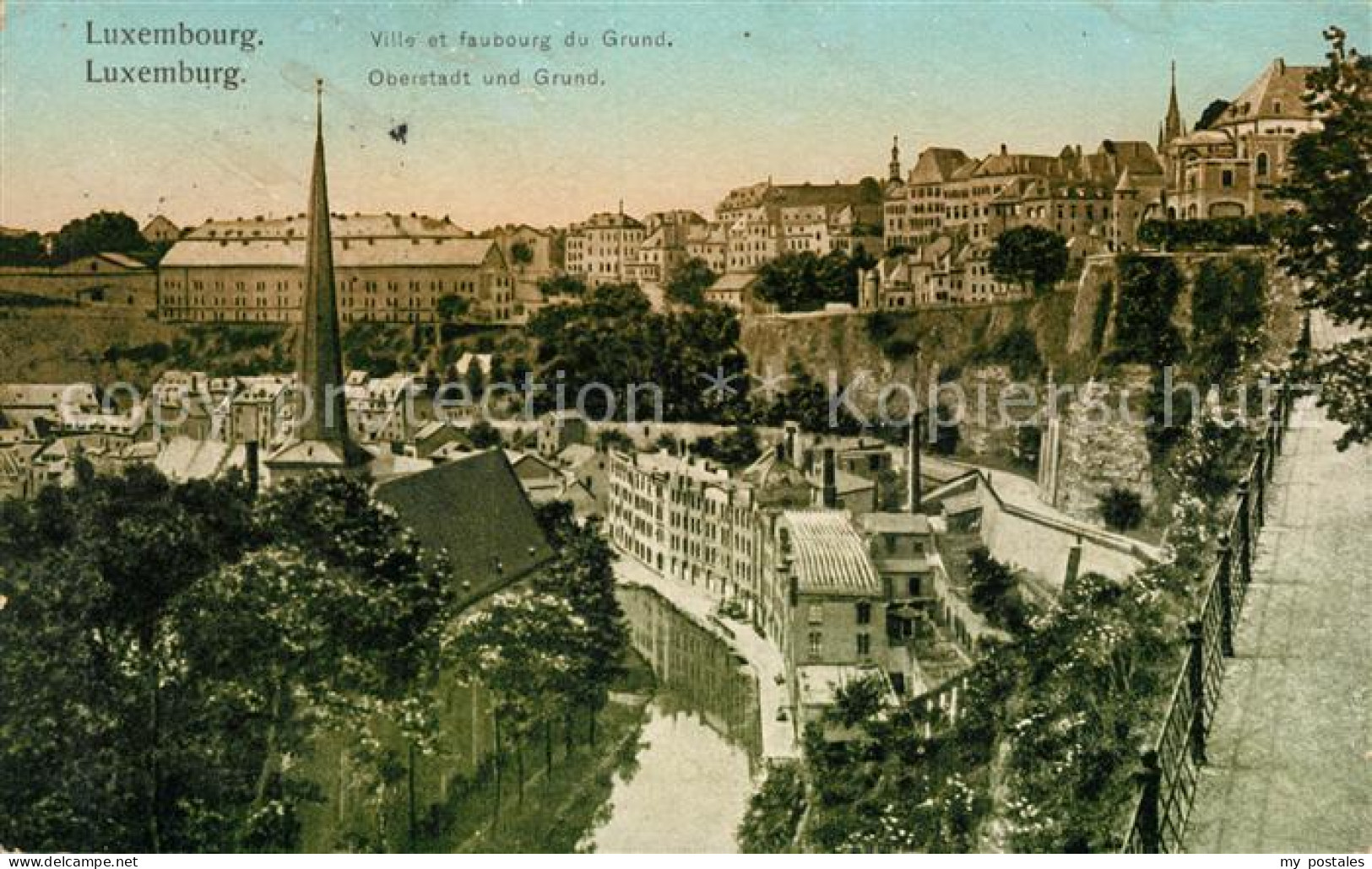 Luxembourg Luxembourg Ville et faubourg du Grund