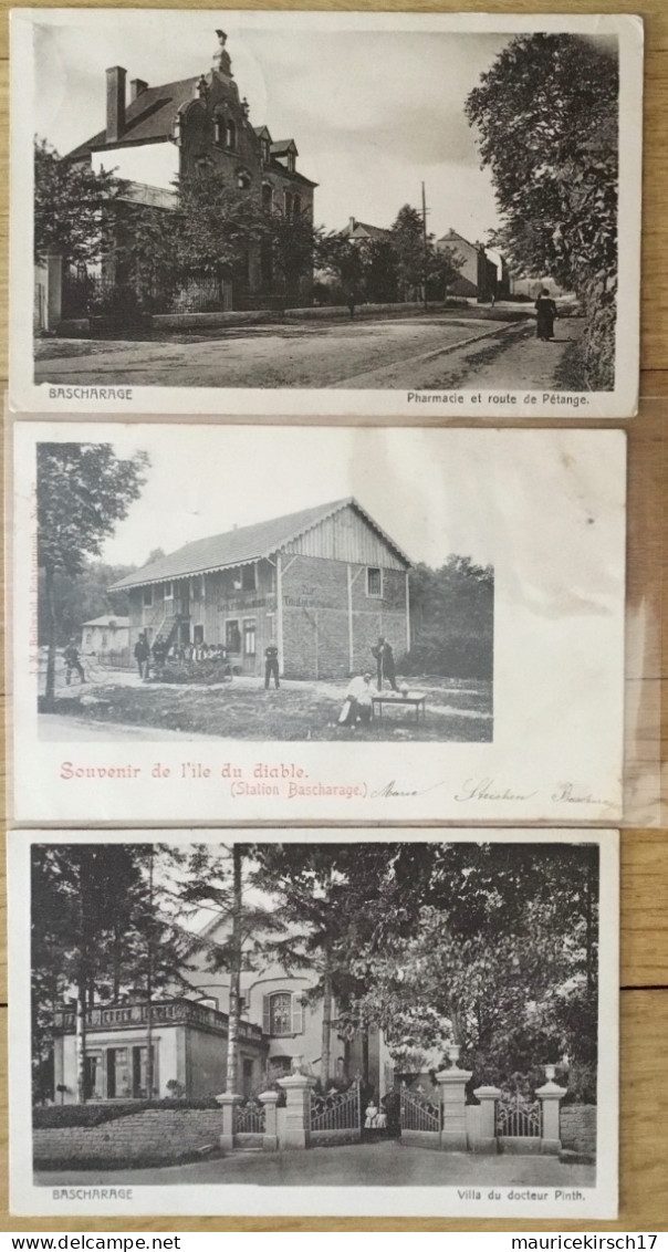 Luxembourg Luxemburg Bascharage x3 (ancien prix affiché 170.-)