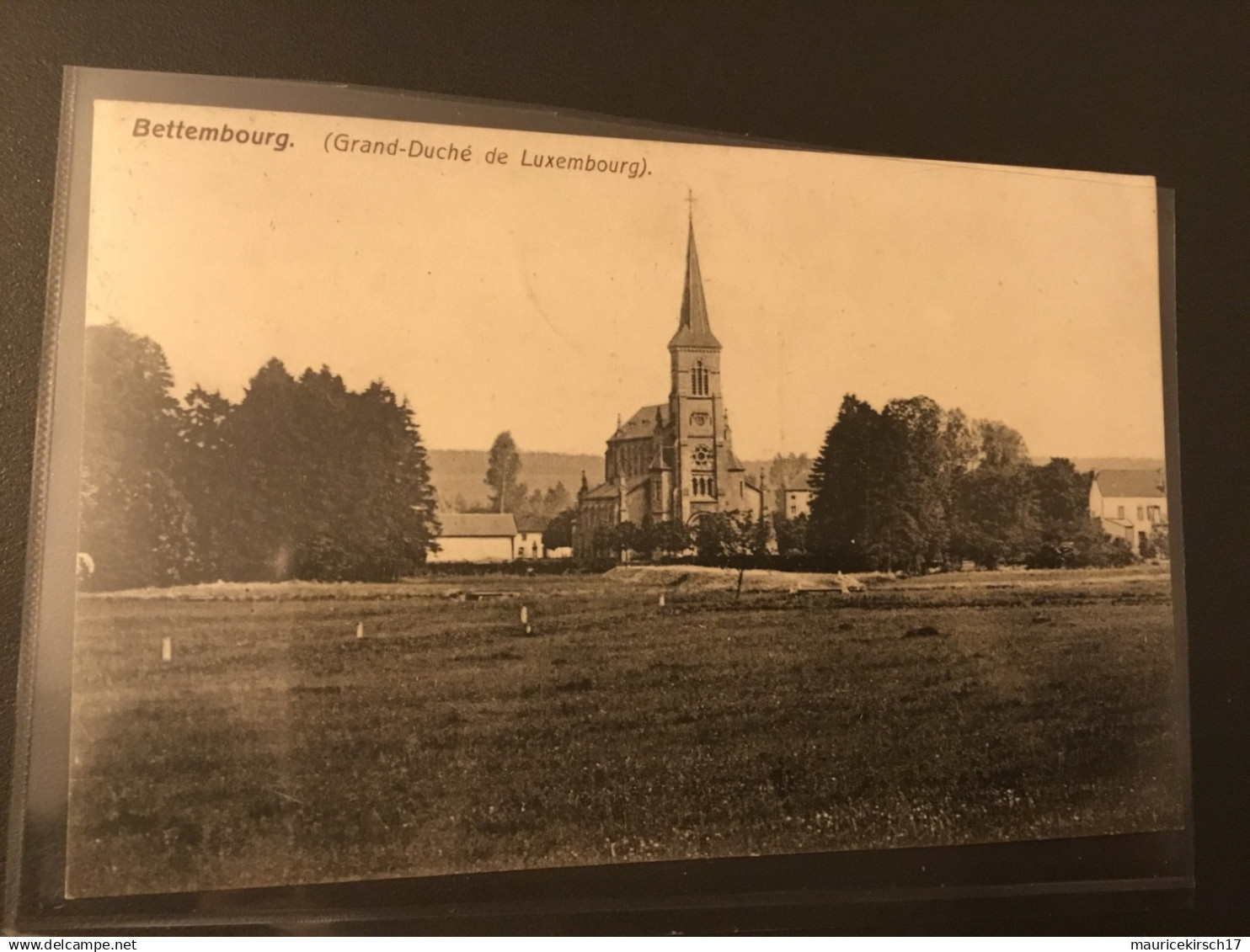 Luxembourg Luxemburg Bettembourg Bernhoeft 1908