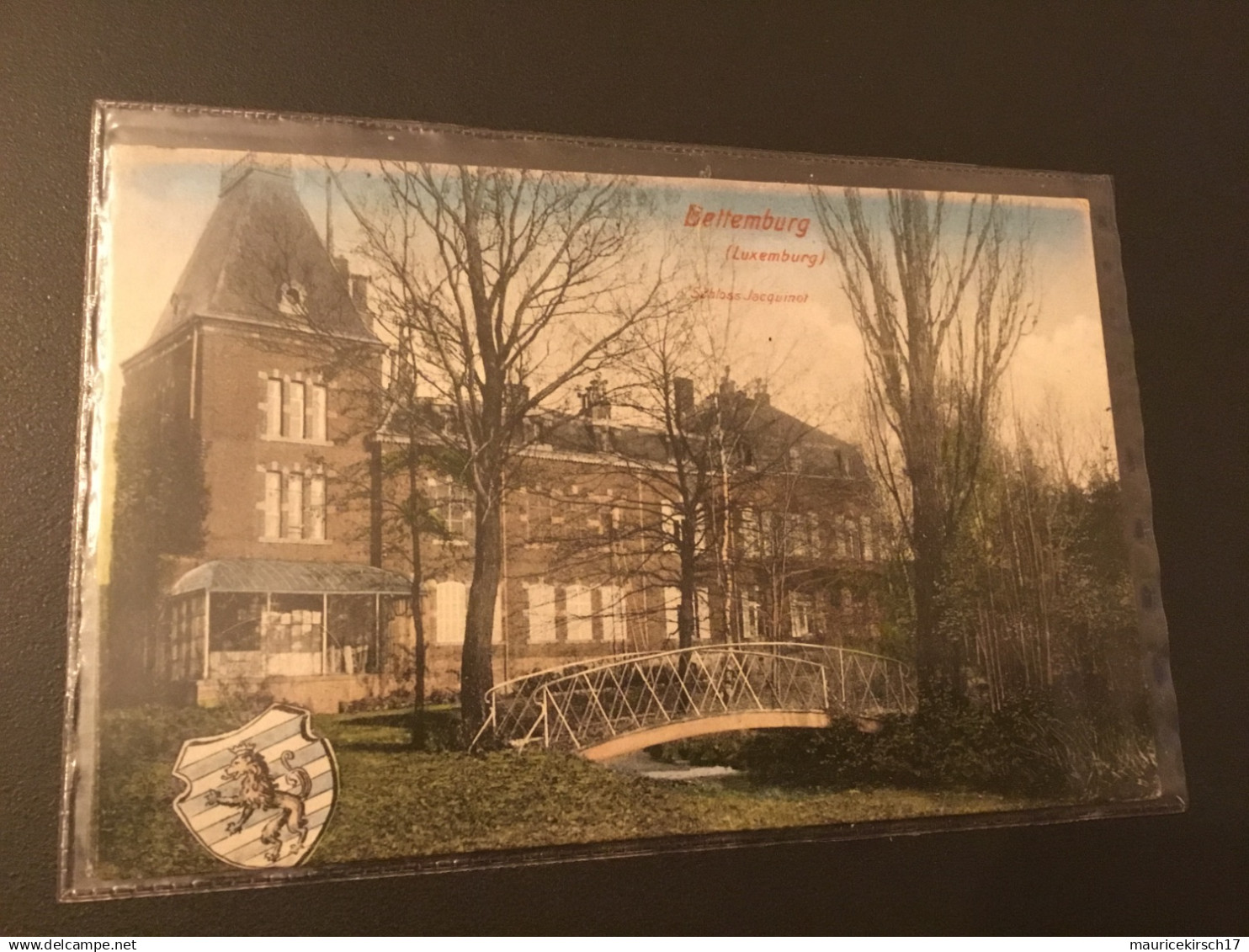 Luxembourg Luxemburg Bettembourg Chateau 1906