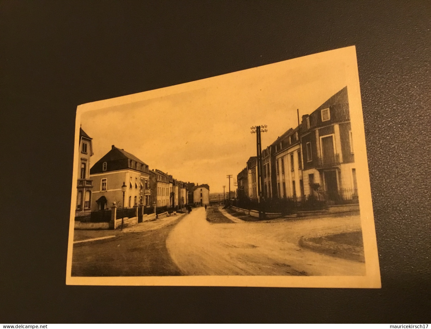 Luxembourg Luxemburg carte postale Bettembourg route de Peppange