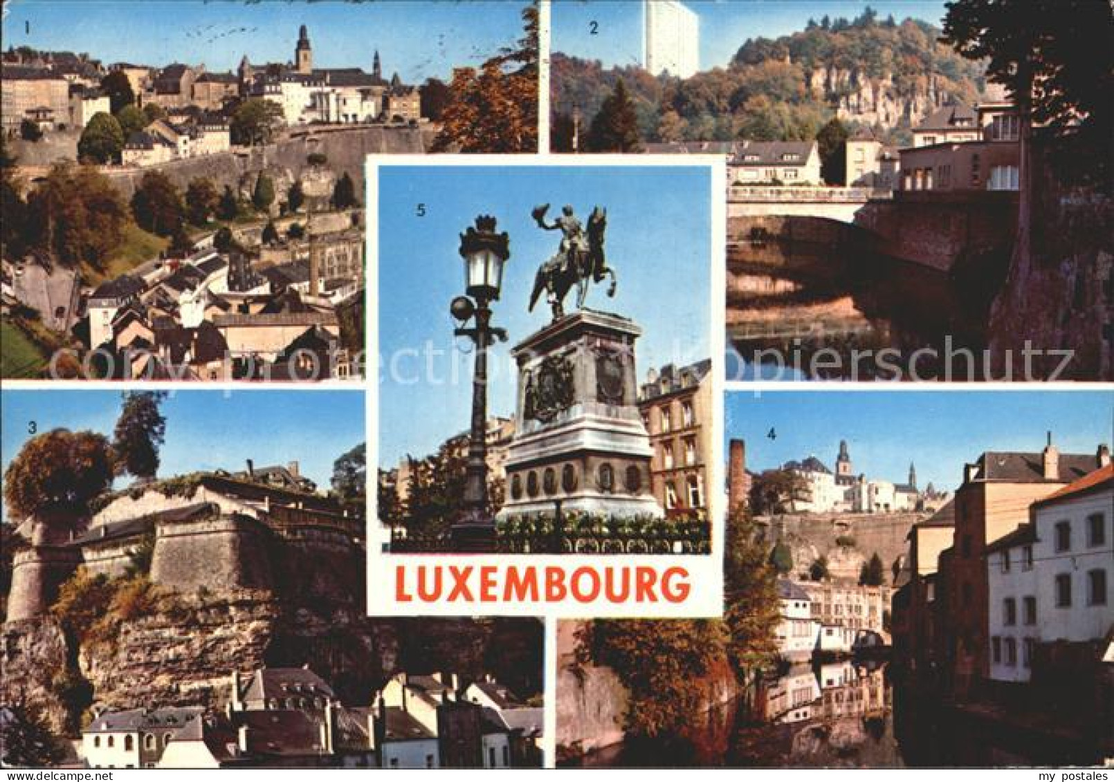LUXEMBOURG  Luxemburg Ville Basse Ville Haute Alzette Citadelle