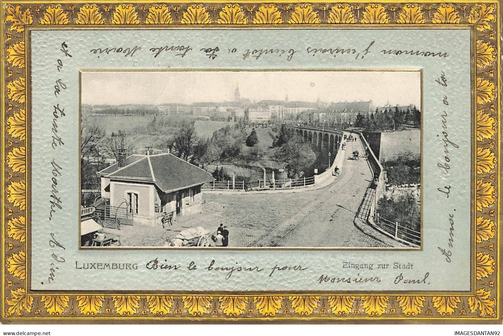 LUXEMBOURG #MK39171 LUXEMBURG EINGANG ZUR STADT PONT