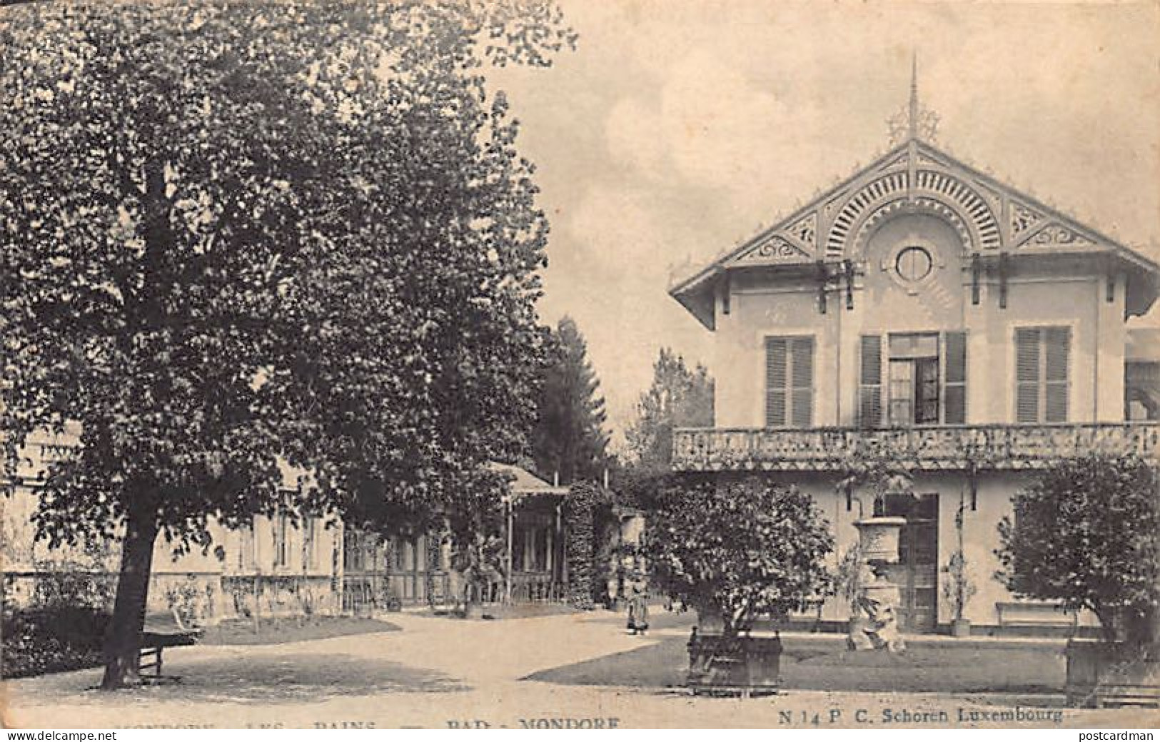 Luxembourg - MONDORF-LES-BAINS - Bad-Mondorf - Ed. P. C. Schoren 14