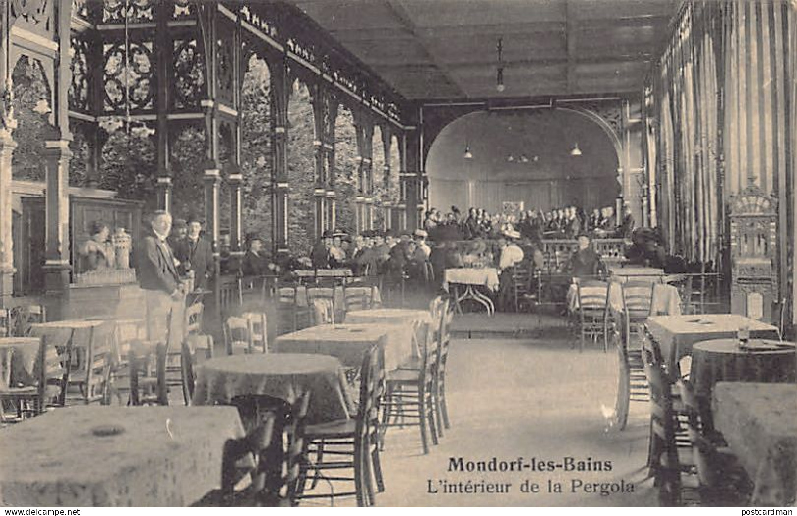 Luxembourg - MONDORF-LES-BAINS - L'intérieur de la Pergola - Ed. N. Schumacher 1011