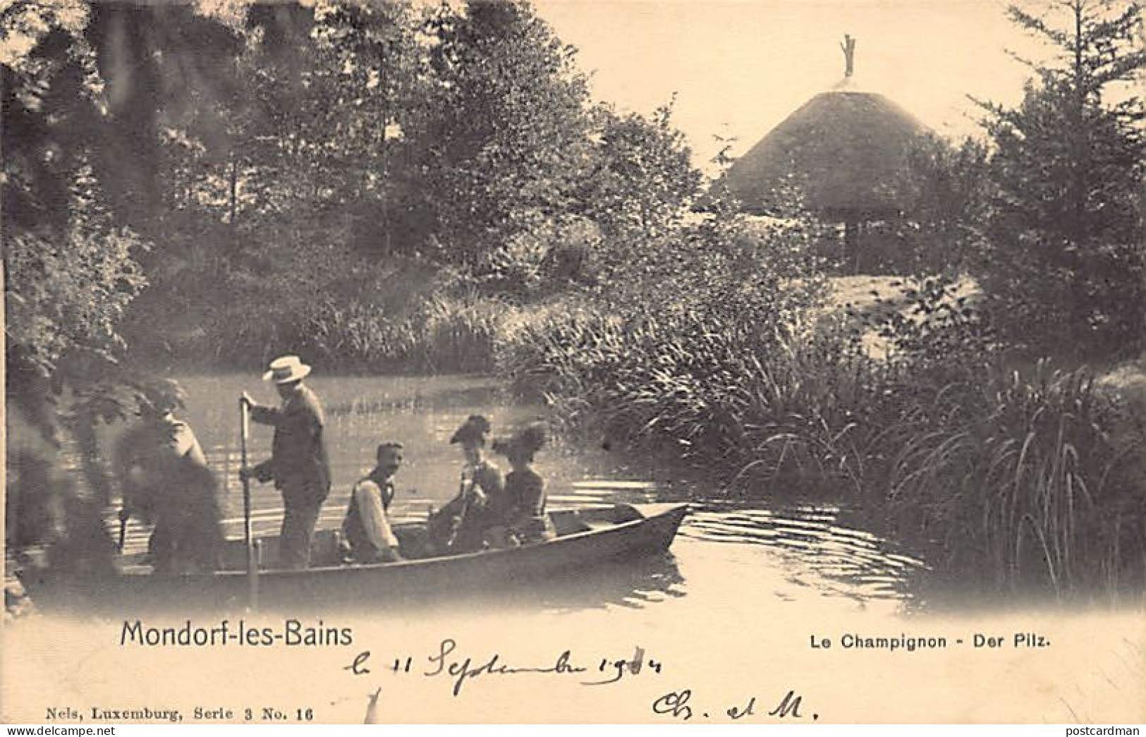 Luxembourg - MONDORF LES BAINS - Le Champignon - Ed. Nels Série 3 N. 16