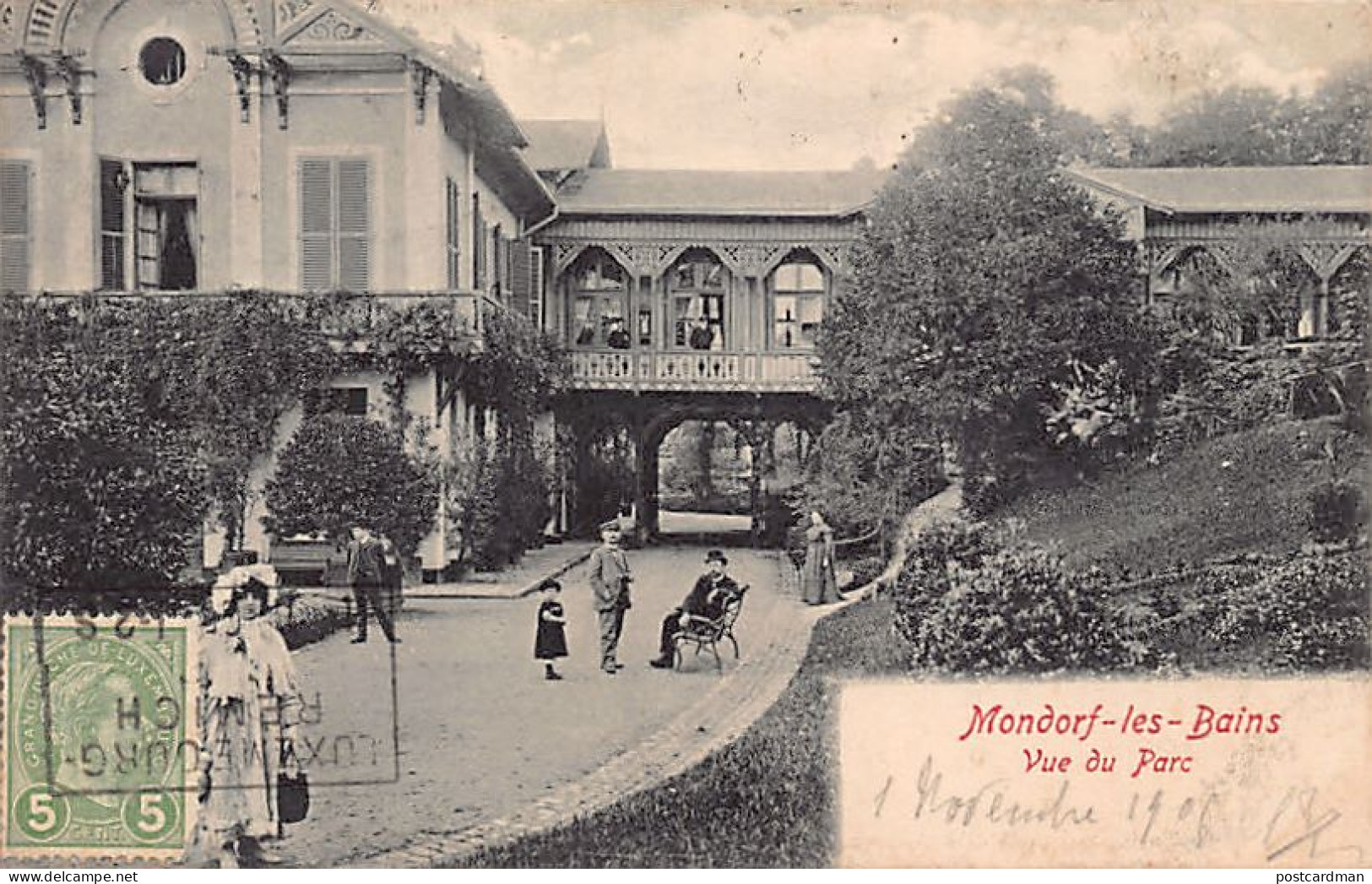 Luxembourg - MONDORF LES BAINS - Vue du Parc - Ed. N. Schumacher 5420