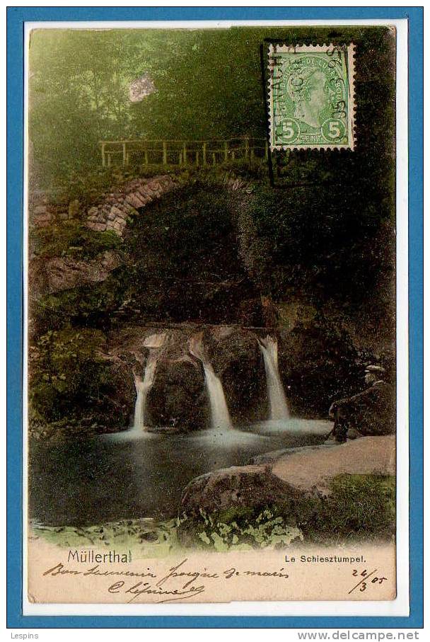 LUXEMBOURG --  Müllerthal  - Le Schiesztumpel