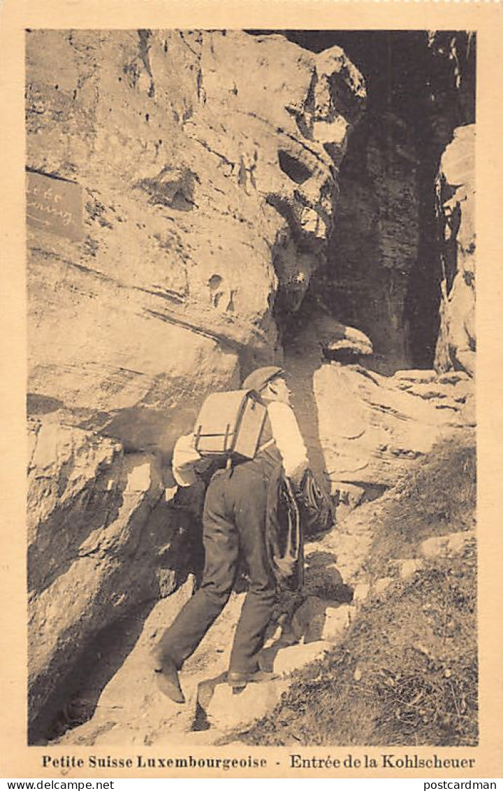 Luxembourg - MULLERTHAL Petite Suisse luxembourgeoise - Entrée de la Kohlscheuer - Ed. P. C. Schoren