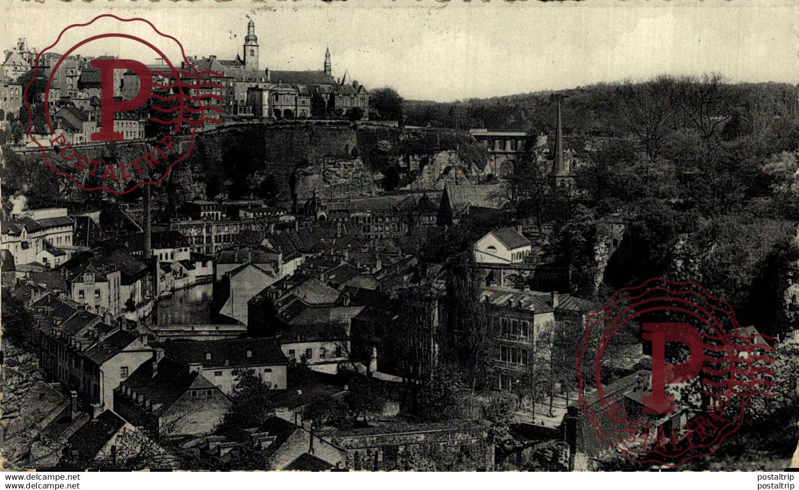 LUXEMBOURG, PANORAMA.  LUXEMBURG LUXEMBURGO