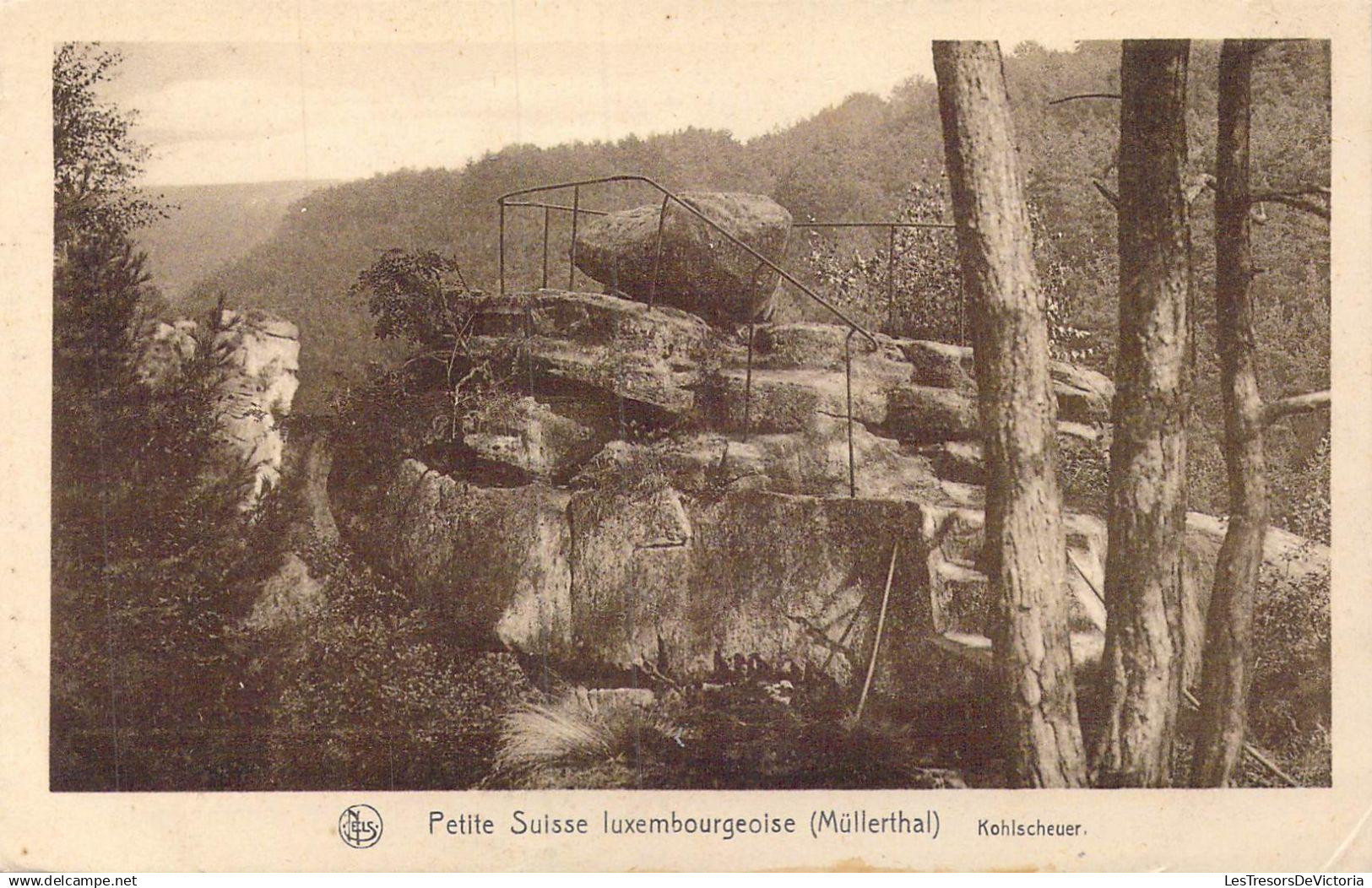 LUXEMBOURG - Petite Suisse Luxembourgeoise - Muellerthal - Kohlscheuer - Carte postale ancienne