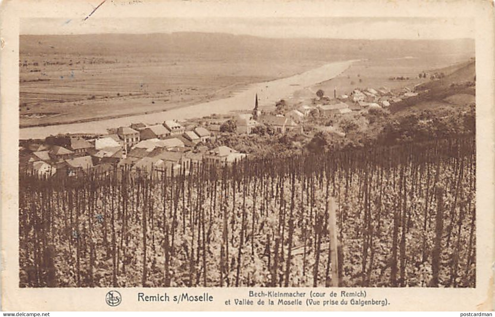 Luxembourg - REMICH - Bech-Kleinmacher et Vallée de la Moselle - Ed. E. A. Schaack