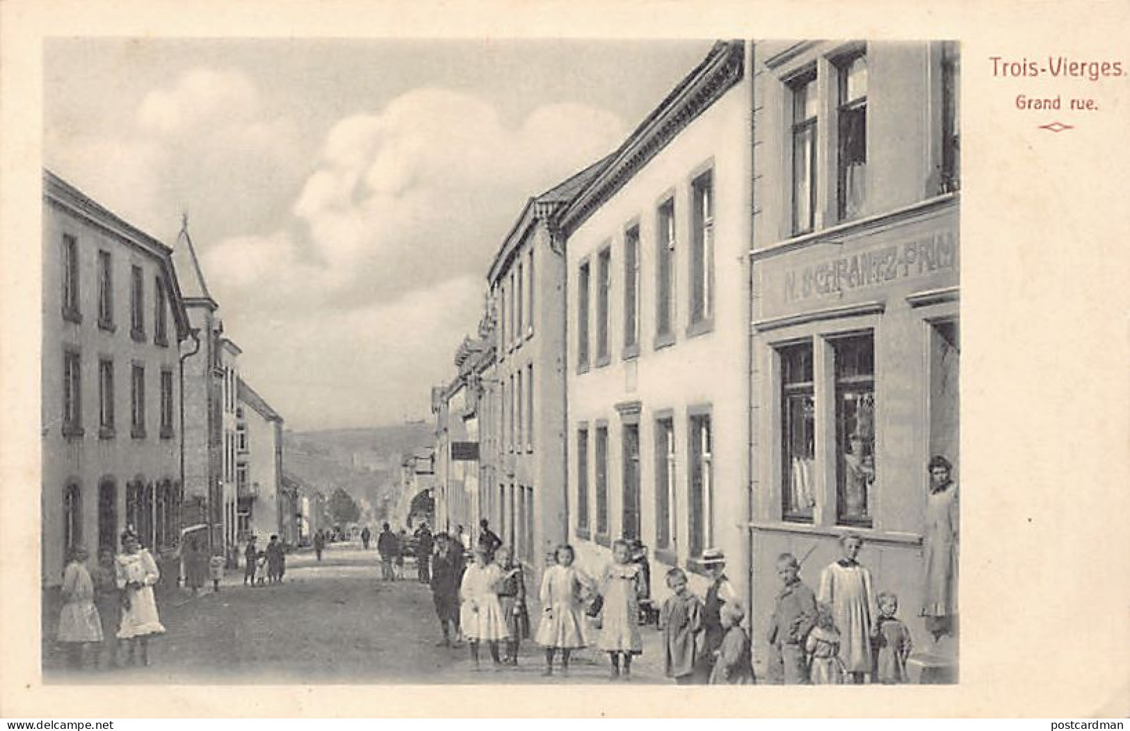 Luxembourg - TROIS-VIERGES Troisvièrges - Magasin N. Schrantz - Ed. Herm. Wagener