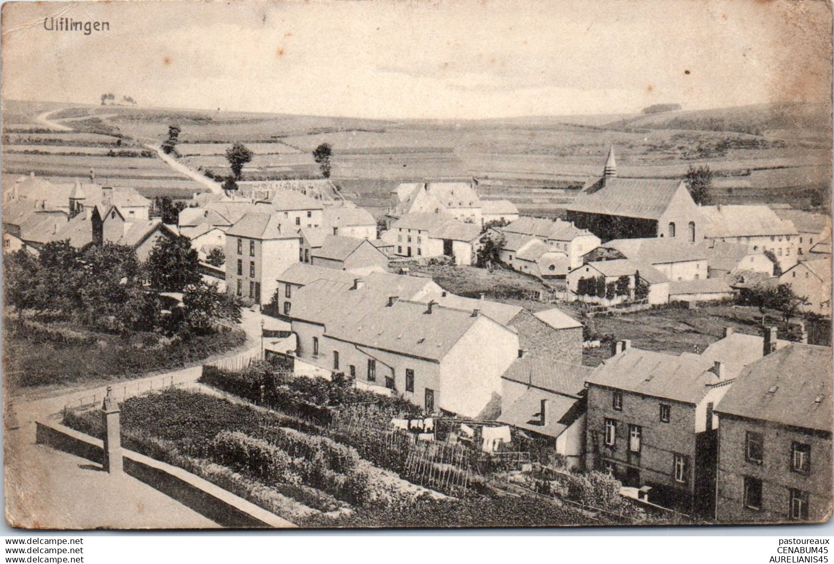 LUXEMBOURG - ULFLINGEN - vue generale de la localite