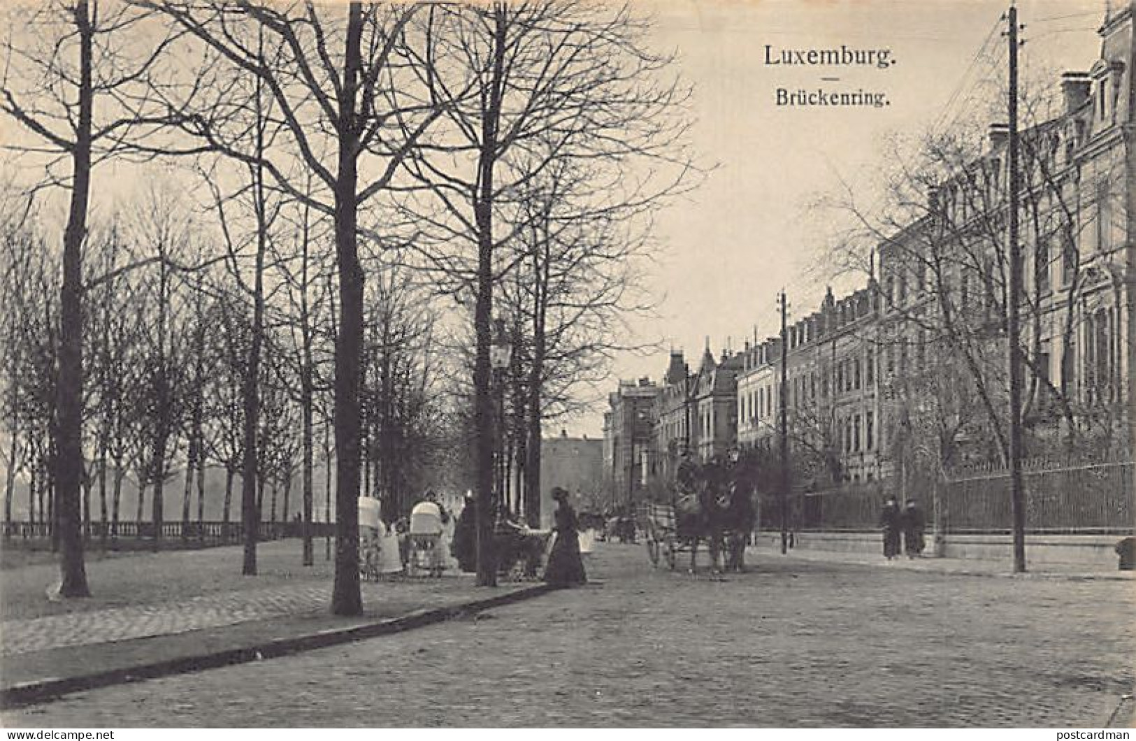 Luxembourg-Ville - Brückenring - Ed. inconnu