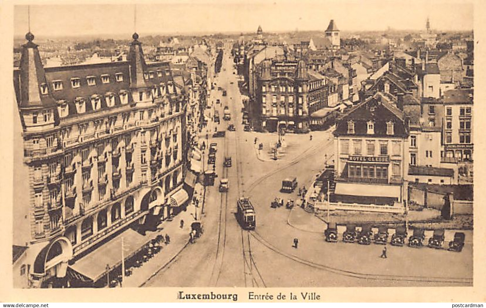 Luxembourg-Ville - Entrée de la ville - Ed. Marcel Gehlen 1