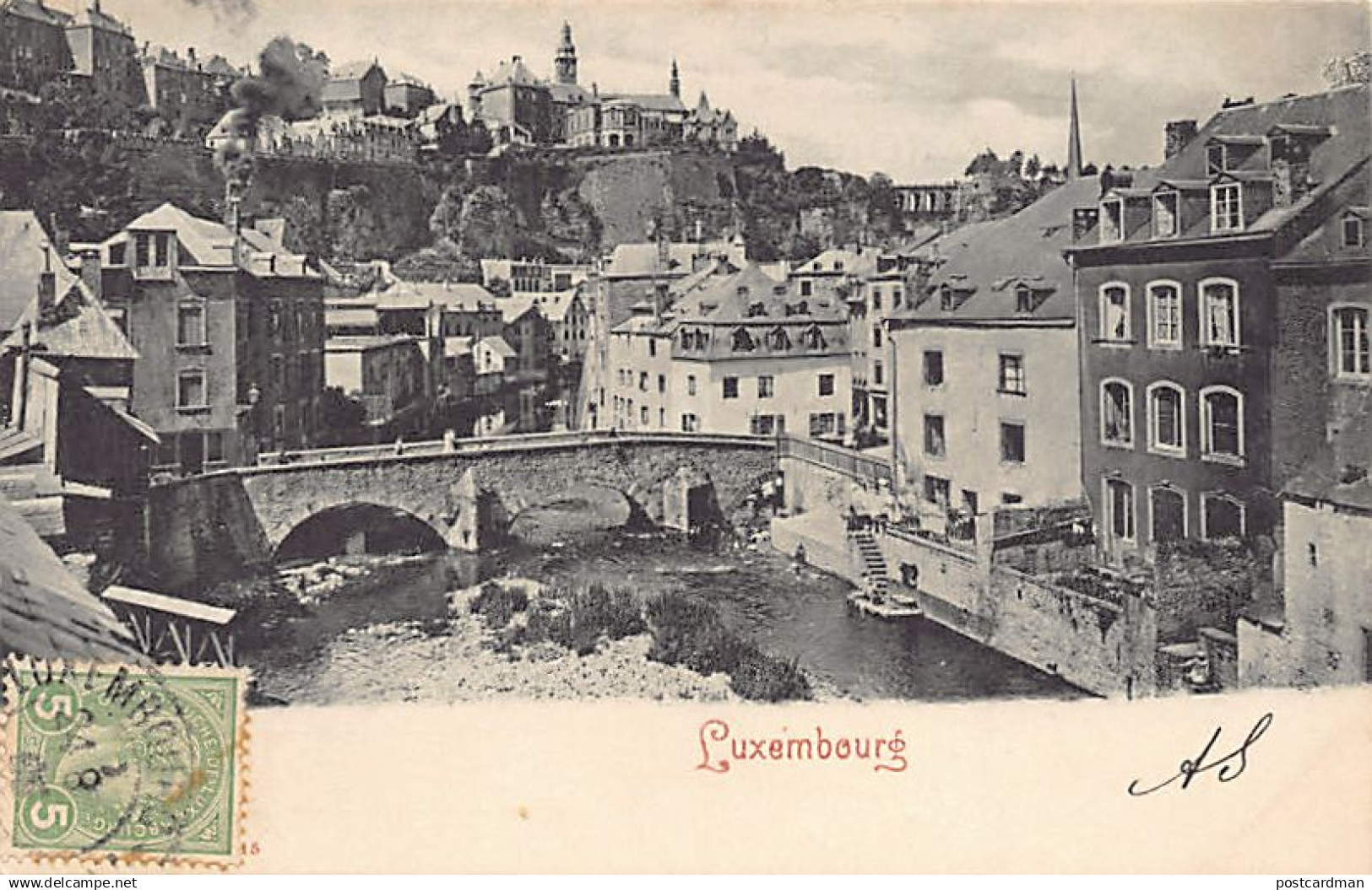 LUXEMBOURG-VILLE - L'Alzette - Ed. inconnu
