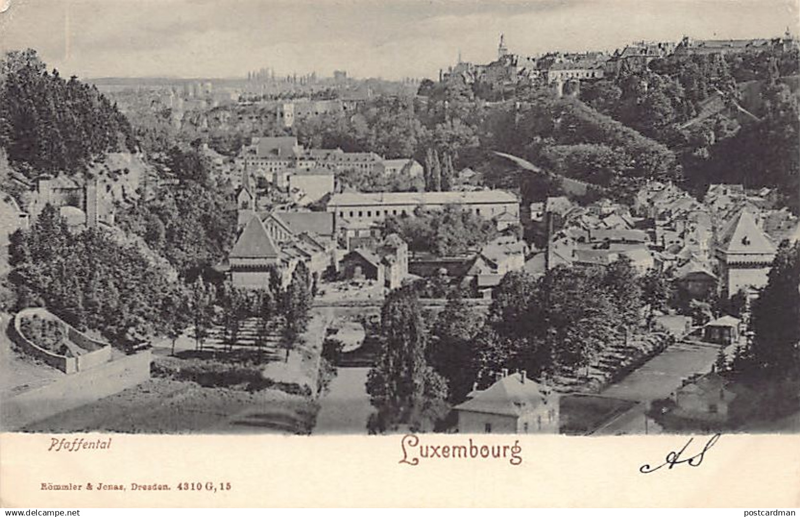 LUXEMBOURG-VILLE - Pfaffenthal - Ed. Römmler & Jonas 4310