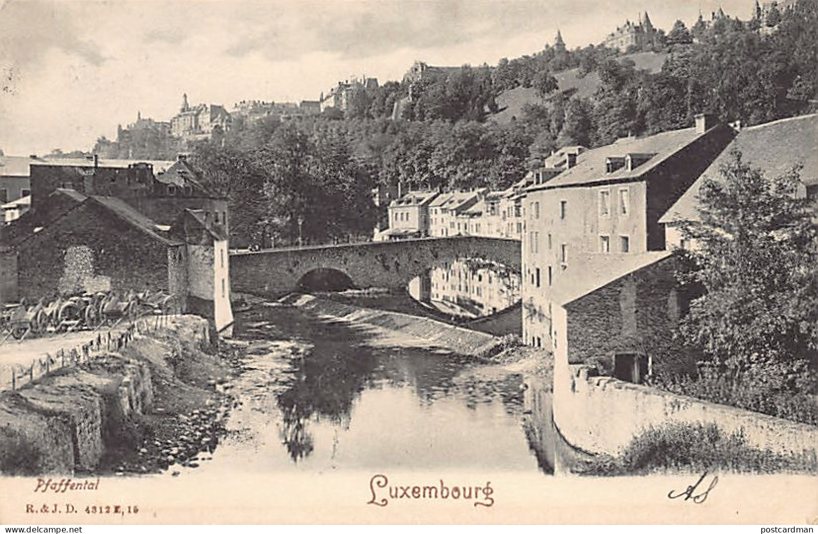 LUXEMBOURG-VILLE - Pfaffenthal - Ed. Römmler & Jonas 4312