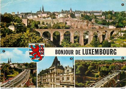 CPM Luxembourg Panorama de la Ville Haute