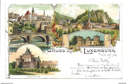 Luxembourg - Gruss aus Luxemburg.....