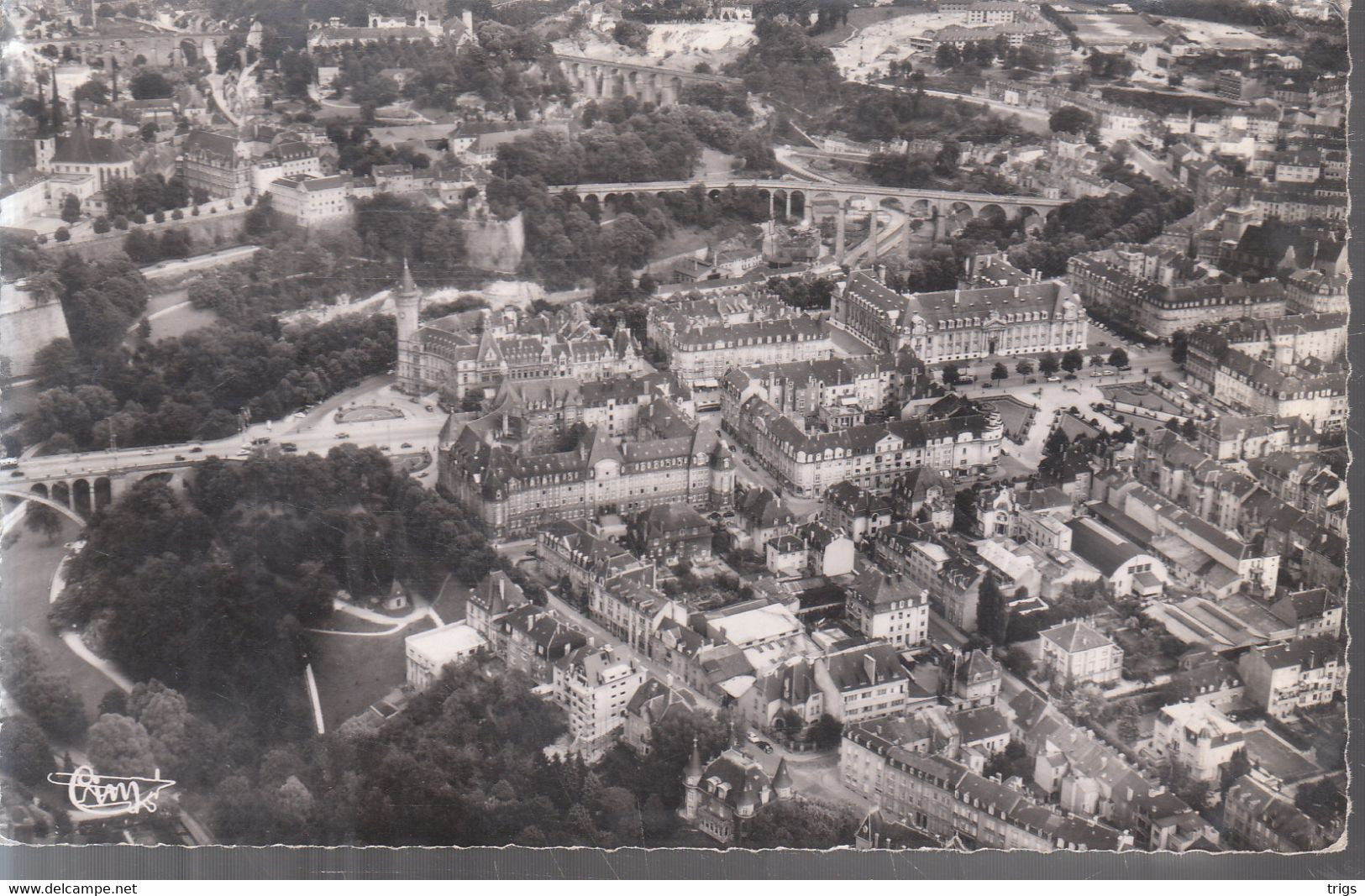 Luxembourg - Vue aérienne