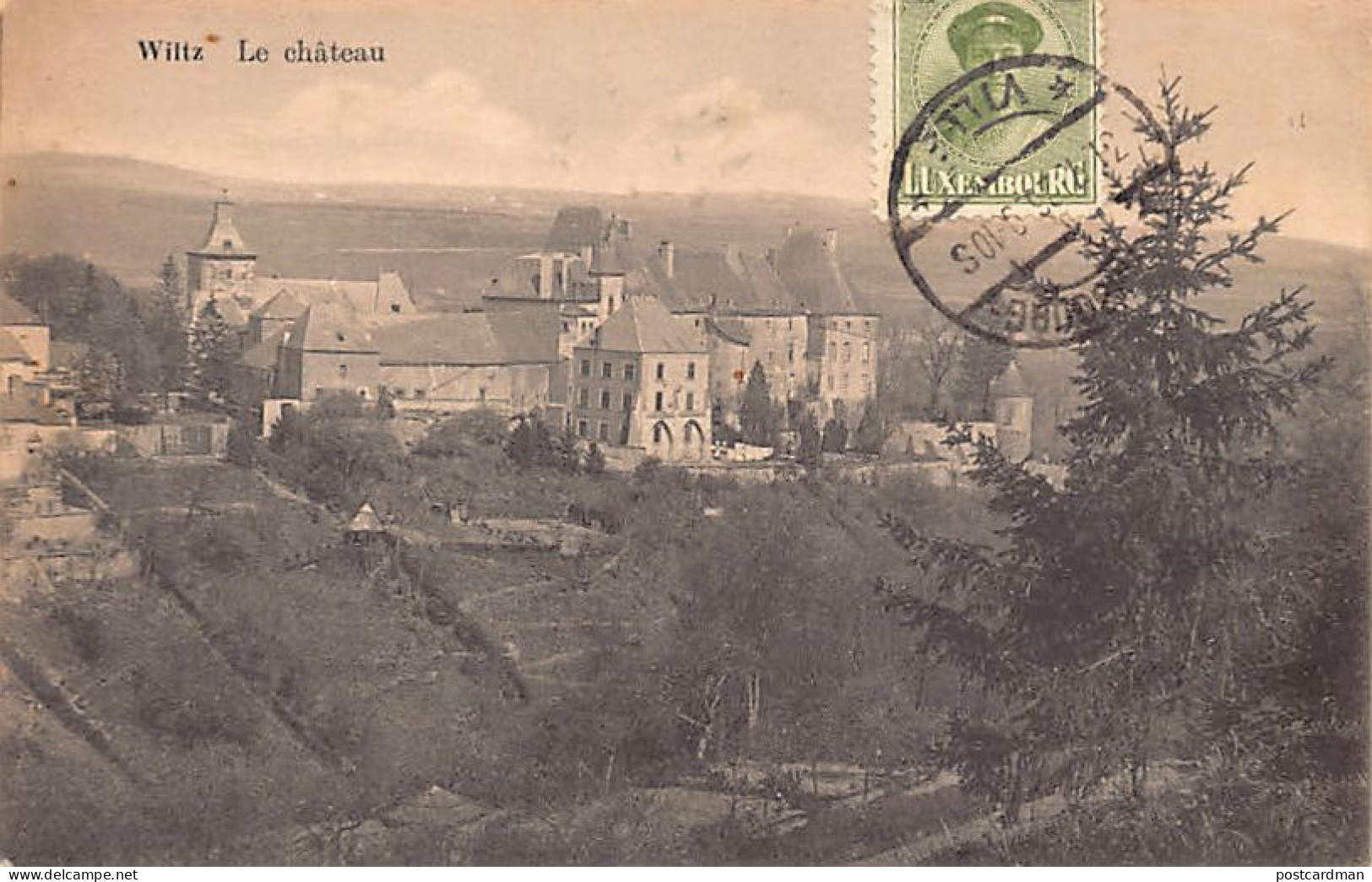 Luxembourg - WILTZ - Le château - Ed. J. Kaemmerer