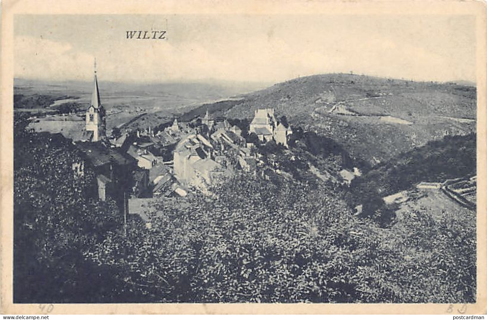 Luxembourg - WILTZ - Vue générale - Ed. W. Capus 206