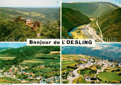 Bourscheid Luxembourg Le Chateau Goebelsmuehle Michelau Le Village