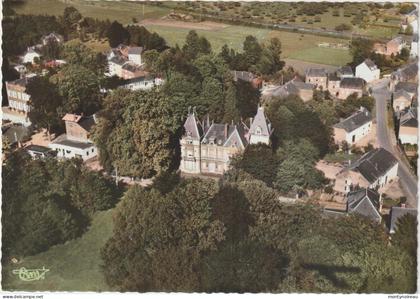 Luxembourg :  MESSANCY   : vue a érienne , château  Hortensia