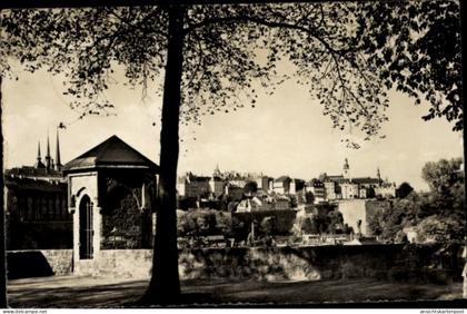 CPA Luxemburg, Teilansicht der Stadt