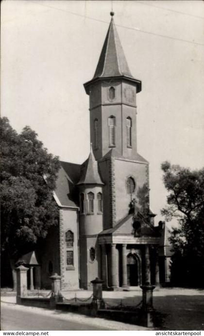 CPA Redingen Rédange sur Attert Luxemburg, Kirche