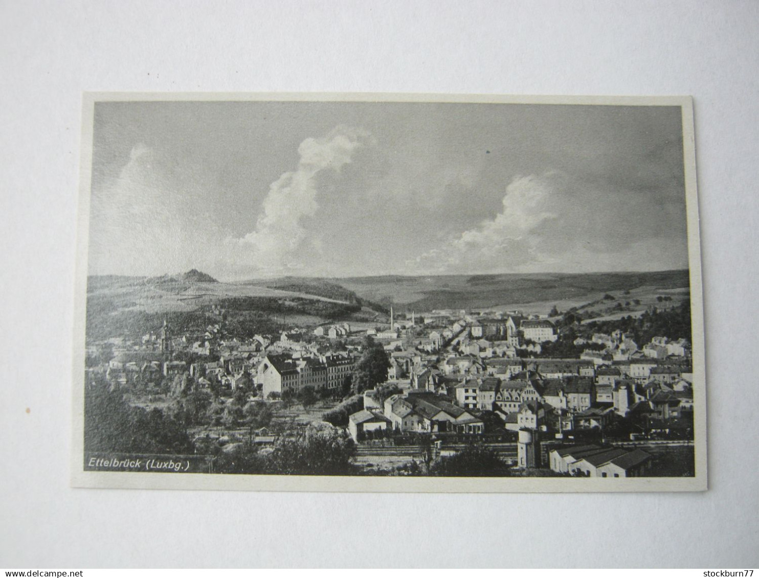LUXEMBURG ,  Ettelbrück , Seltene Karte  1944