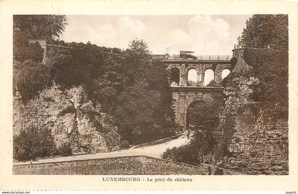 CPA Luxembourg Le pont du chateau