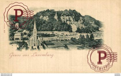 GRUSS AUS LUXEMBURG   LUXEMBURG LUXEMBURGO LUXEMBOURG