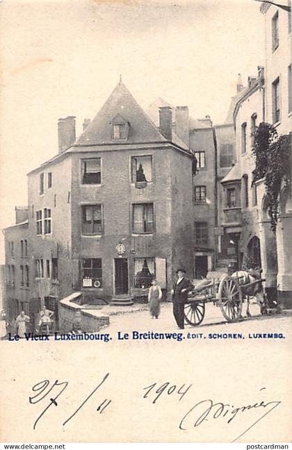 Luxembourg-Ville - Le Vieux Luxembourg - Le Breitenweg - Ed. P. C. Schoren