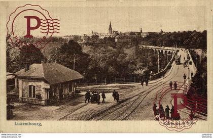 LUXEMBOURG ENTREE DE LA VILLE  LUXEMBURG LUXEMBURGO