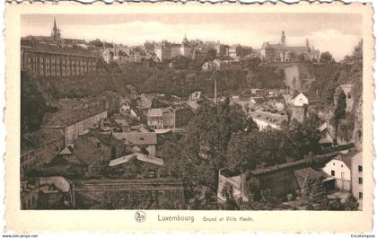 CPA Carte postale Luxembourg  Luxembourg Grund et ville haute   VM89223