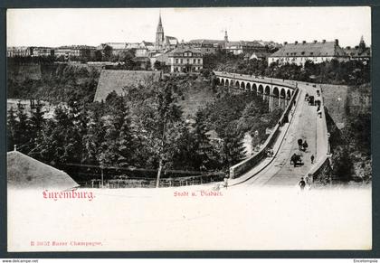 CPA - Carte Postale - Luxembourg - Stadt u. Viaduct  (CP22406)